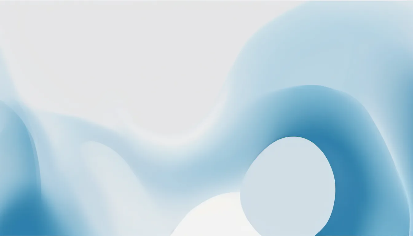 Abstract narrowing funnel illustration in blue and pale sky on white — decorative header for EV Charger Finder: Match One to Car and Panel