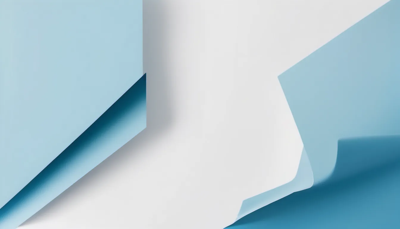 Abstract interlocking forms illustration in blue and pale sky on white — decorative header for Plug-In EV Chargers Compared on Published Specs